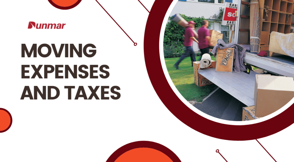 are moving expenses taxable